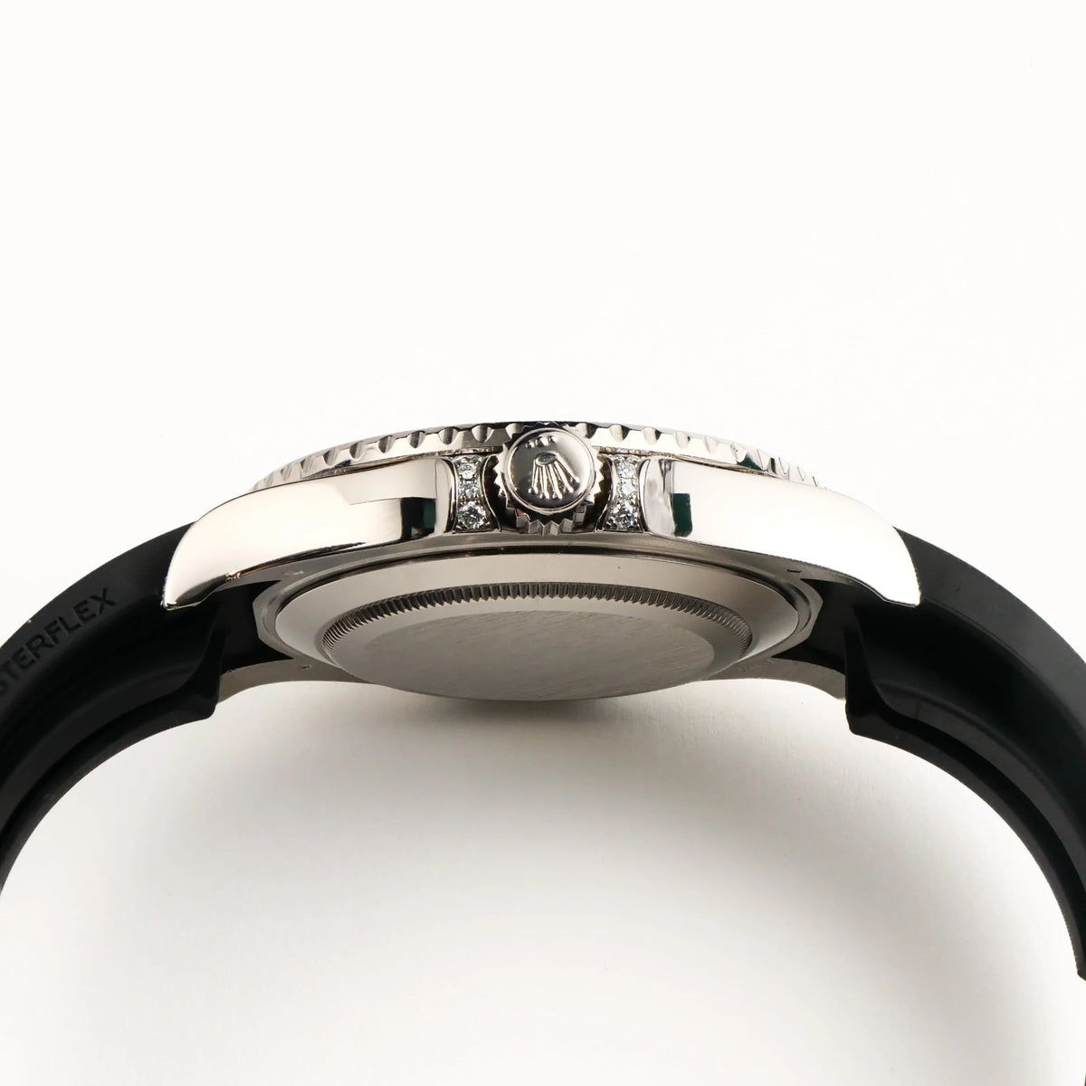 Yacht-Master White Gold Pave Diamond Dial Diamond Bezel (2021) image 7