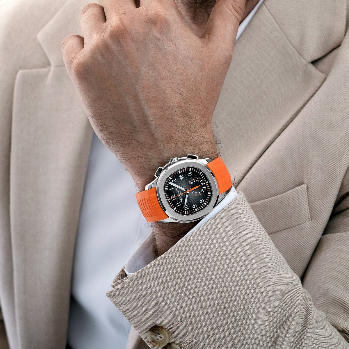 Aquanaut Chronograph Stainless Steel Black Dial (2025) image 6