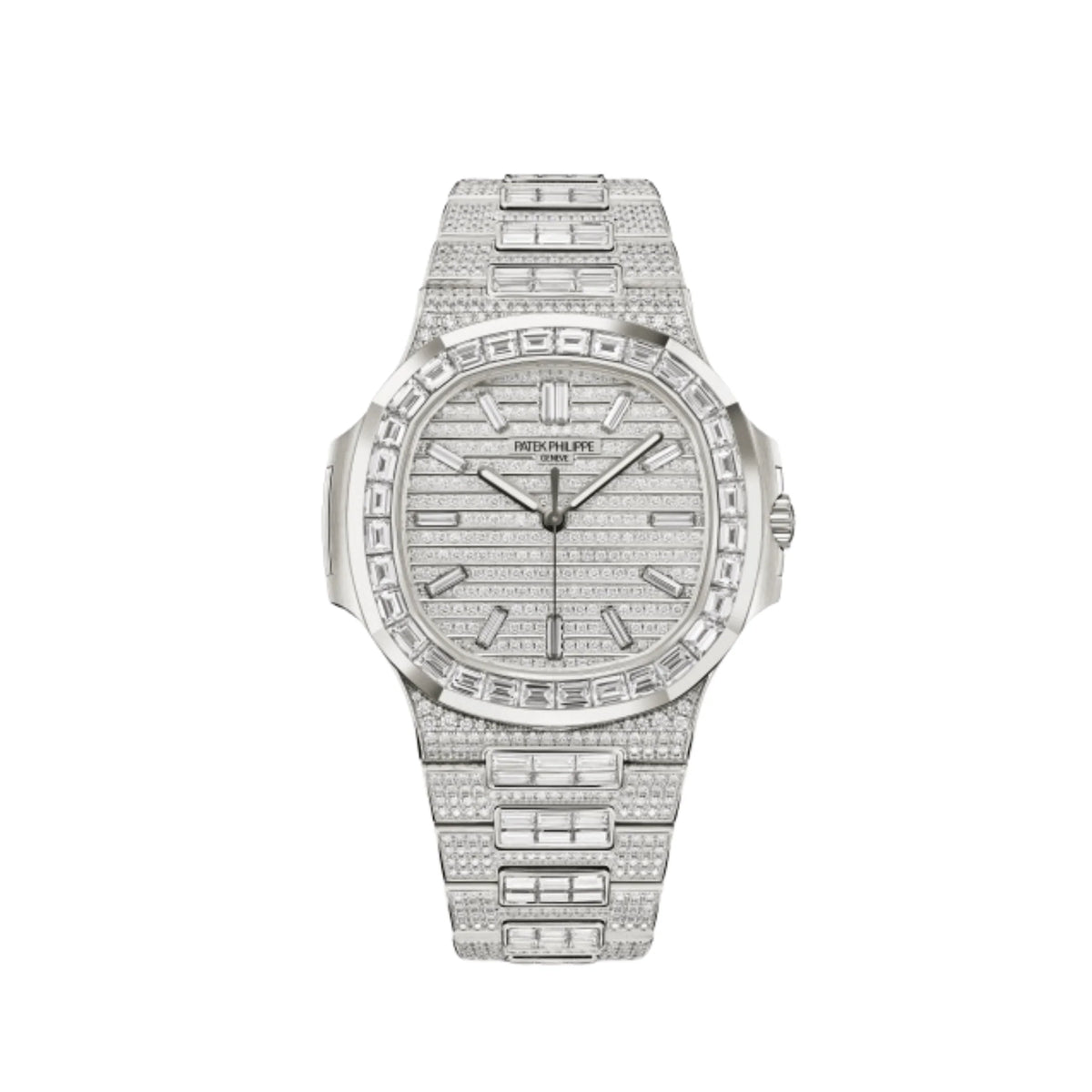 Nautilus White Gold Full Diamond (2025) image 0