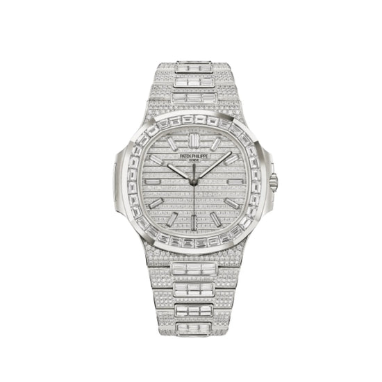 Nautilus White Gold Full Diamond (2025) image 0