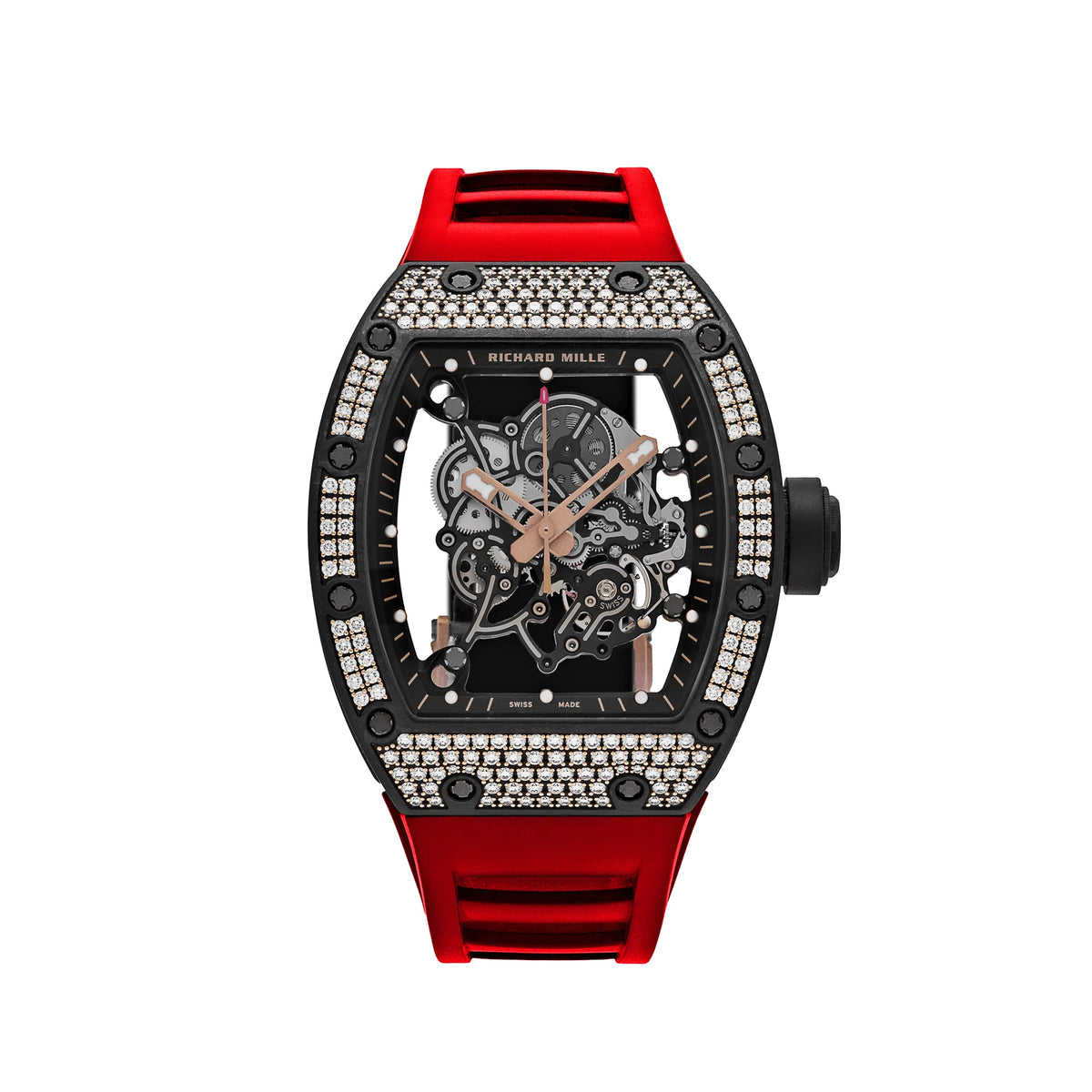 RM 055 Bubba Watson Rose Gold Carbon TPT Diamond Bezel Limited Edition (2022) image 0