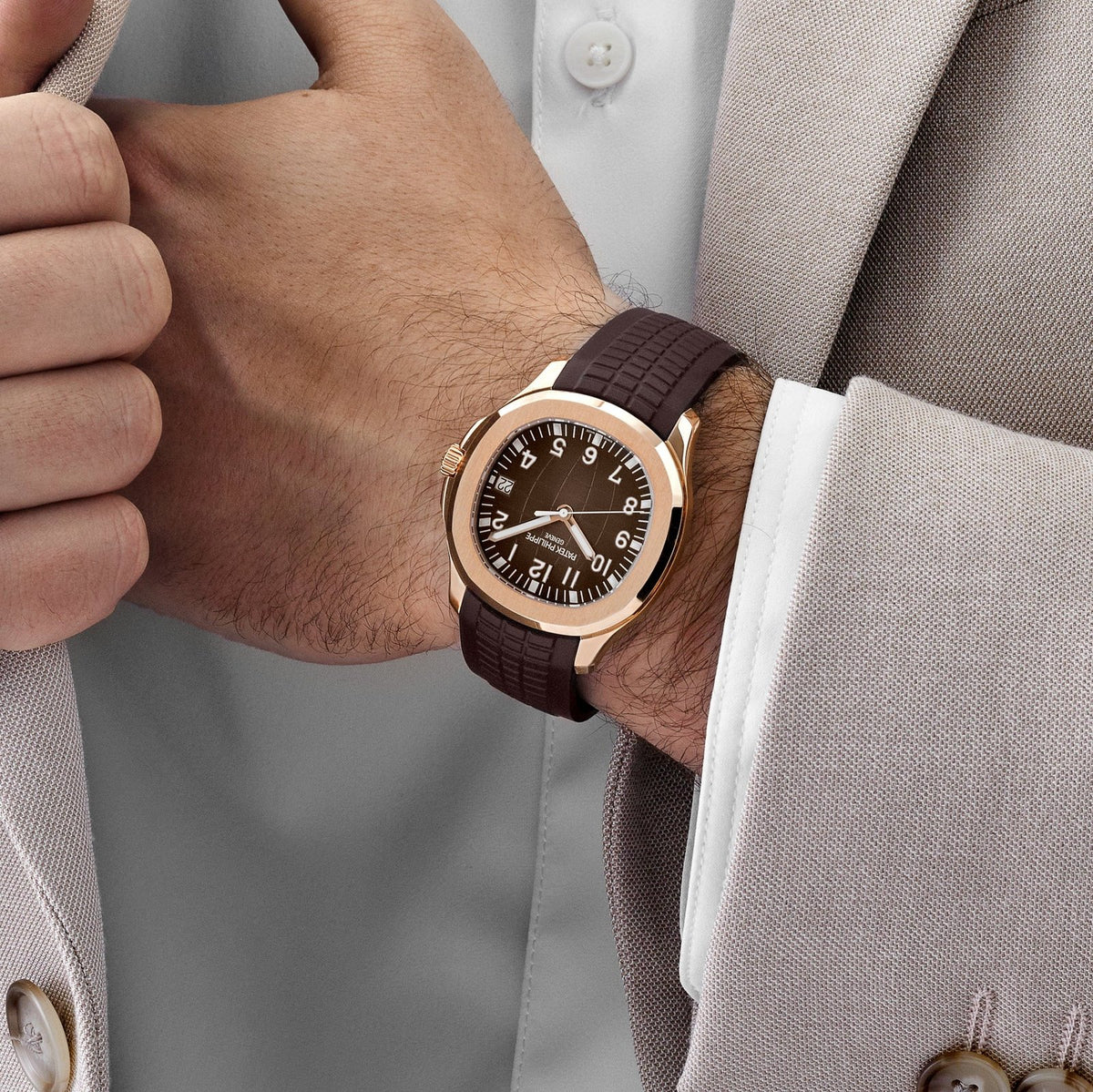 Aquanaut Rose Gold Brown Dial (2026) image 3