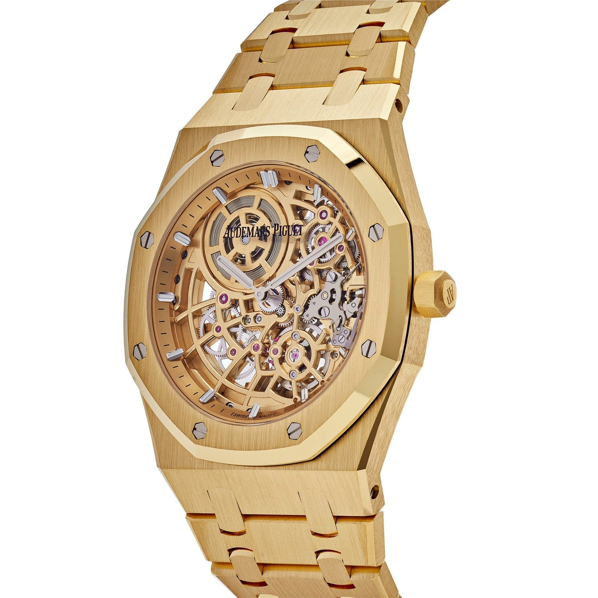 Royal Oak Jumbo Extra-Thin Yellow Gold Openworked (2024) image 2