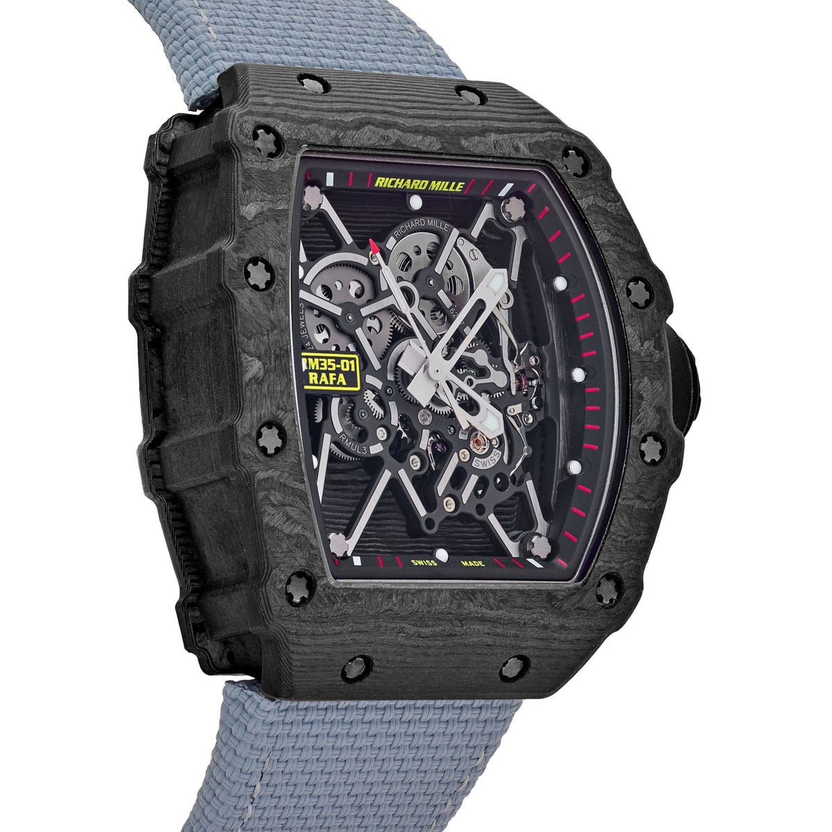 RM 35-01 Rafael Nadal Black Carbon TPT image 7