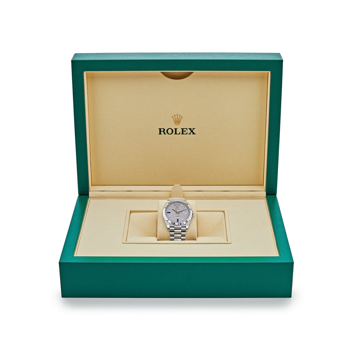 Day-Date Platinum Pavé Diamond Dial (2023) image 1