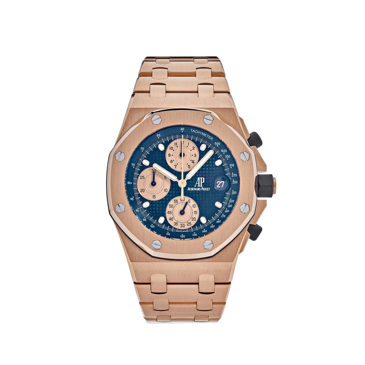 Royal Oak Offshore Chronograph “Brick” Rose Gold Blue Dial (2024) image 0