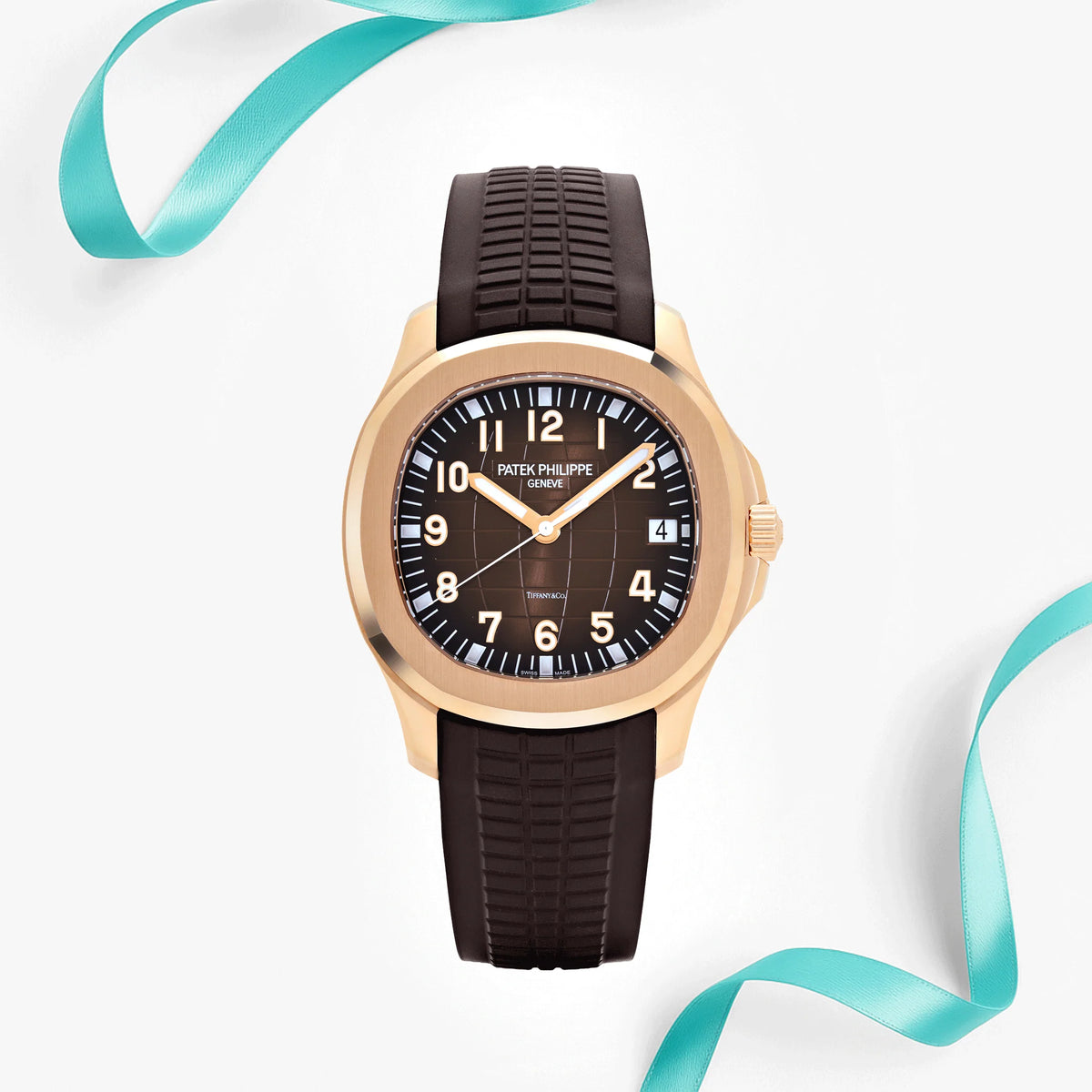 Aquanaut ‘Tiffany & Co.’ Rose Gold Brown Dial (2020) image 0