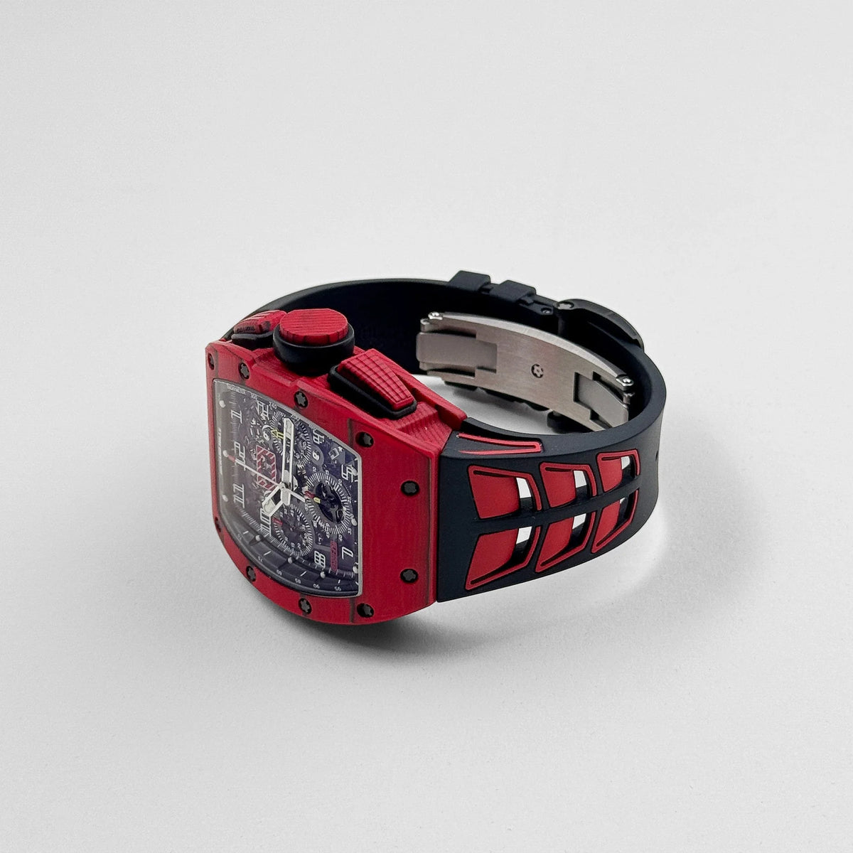 RM 011 Automatic Flyback Chronograph Red Quartz TPT image 8
