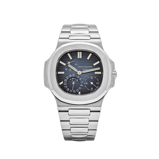 Nautilus Stainless Steel Blue Dial Moon Phases (2023) image 0