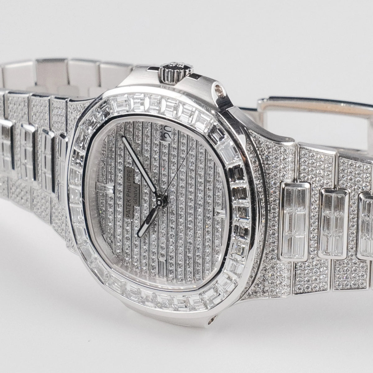 Nautilus White Gold Diamond Set (2019) image 4