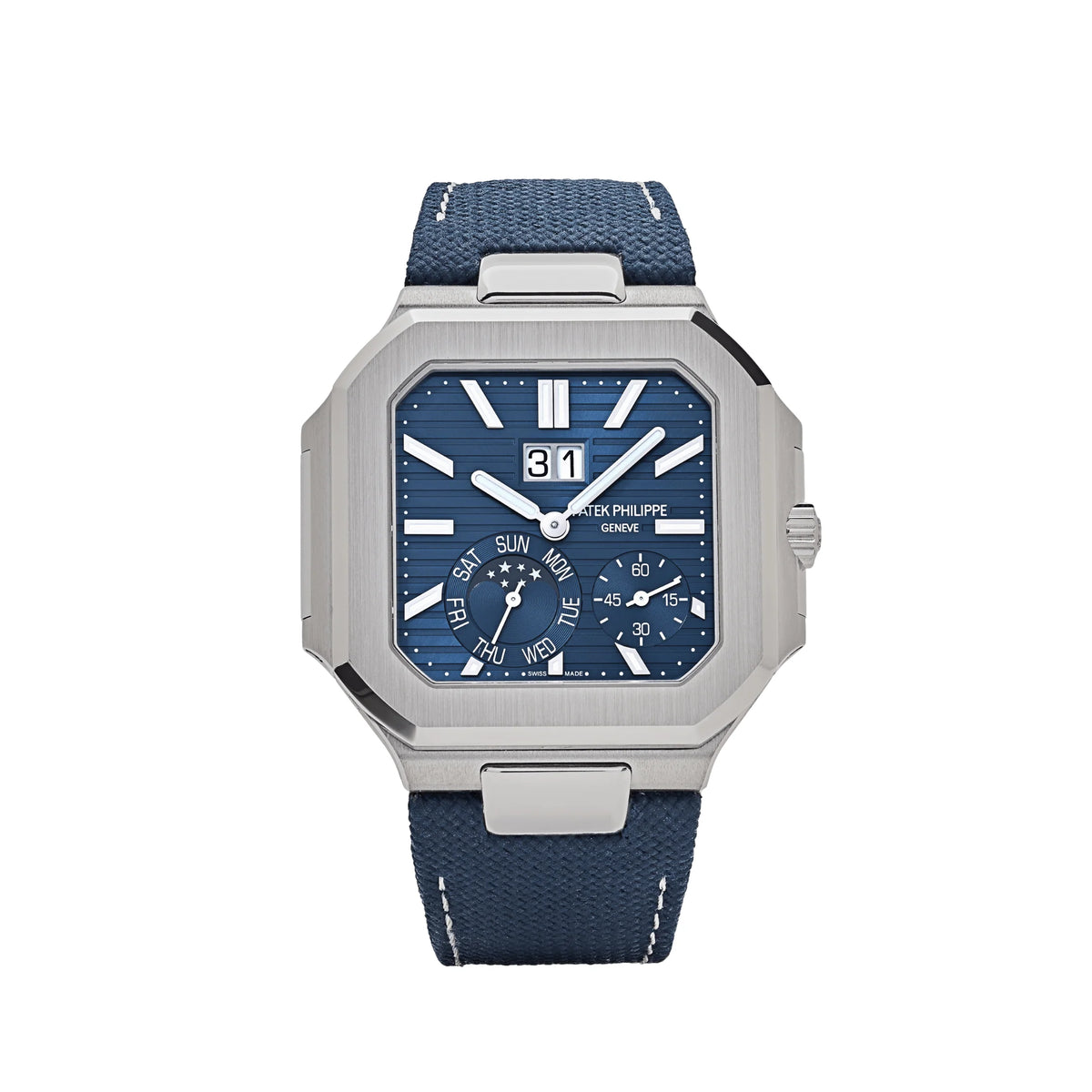 Cubitus Platinum Blue Dial Moon Phase (2025) image 0