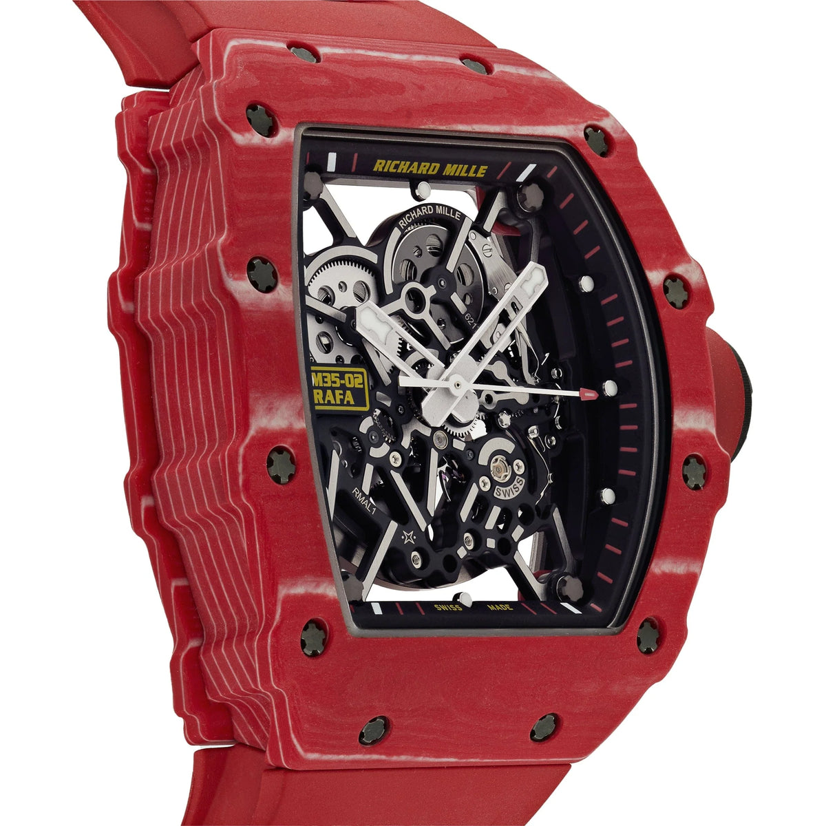 RM 35-02 Rafael Nadal Automatic Red Quartz TPT image 4