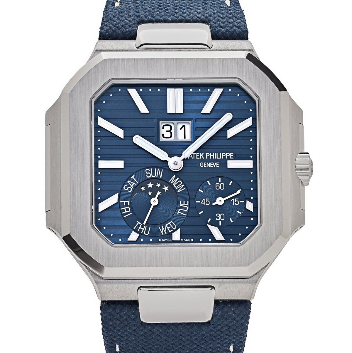 Cubitus Platinum Blue Dial Moon Phase (2025) image 6