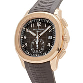 Aquanaut Chronograph Rose Gold Brown Dial image 5