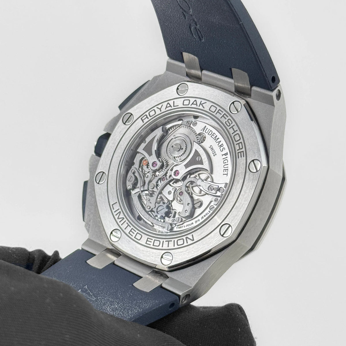 Royal Oak Offshore Tourbillon Chronograph Steel Blue Dial Limited Edition (2017) image 2