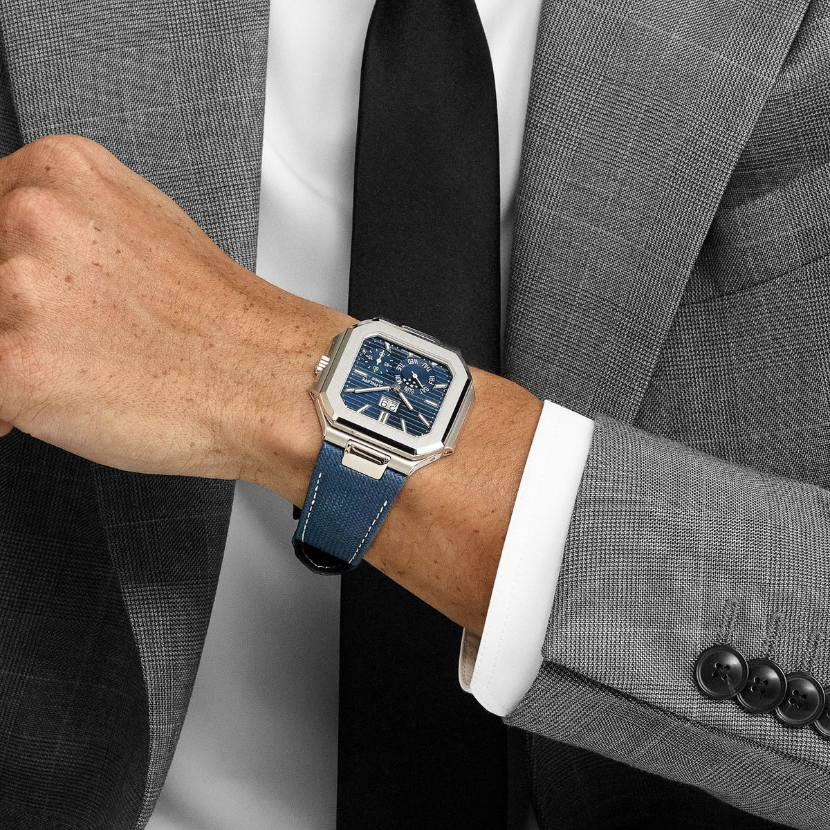 Cubitus Platinum Blue Dial Moon Phase (2025) image 7