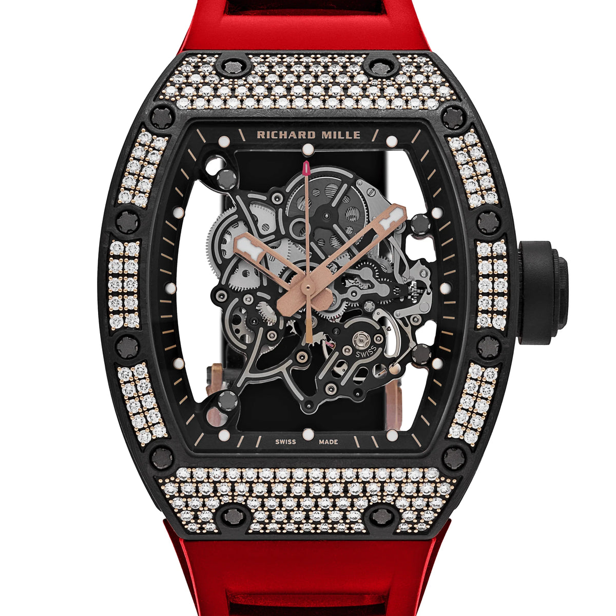RM 055 Bubba Watson Rose Gold Carbon TPT Diamond Bezel Limited Edition (2022) image 4