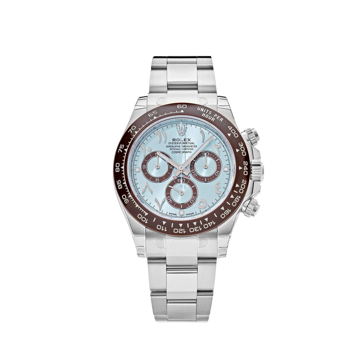 Daytona Platinum Ice Blue Arabic Dial (2023) image 0