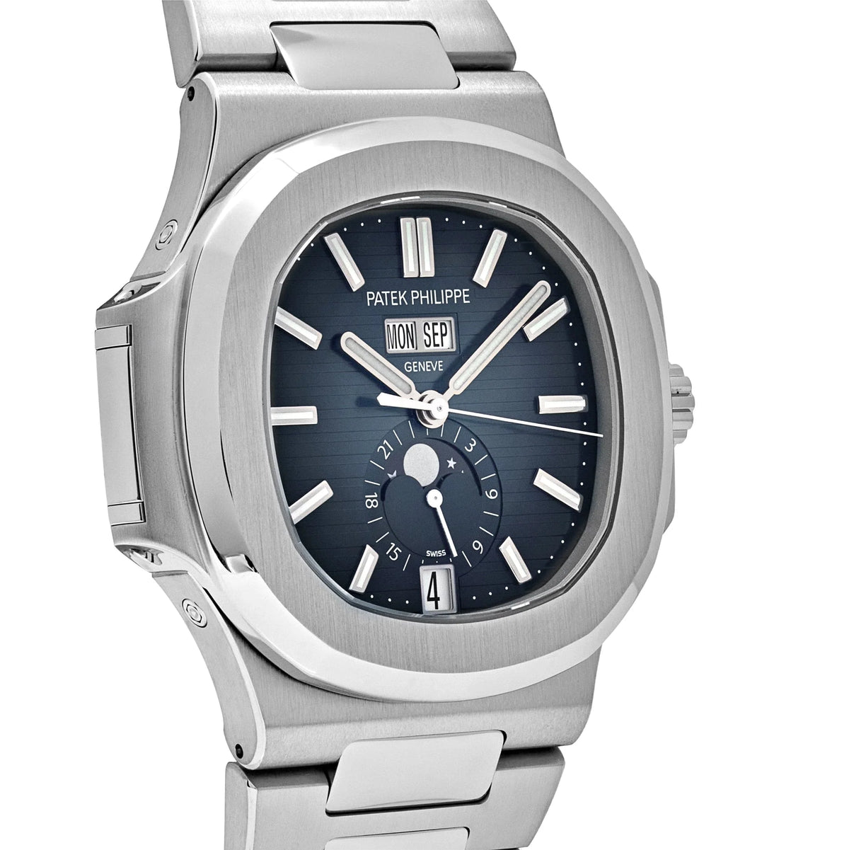 Nautilus Annual Calendar Stainless Steel Blue Dial (2024) image 5