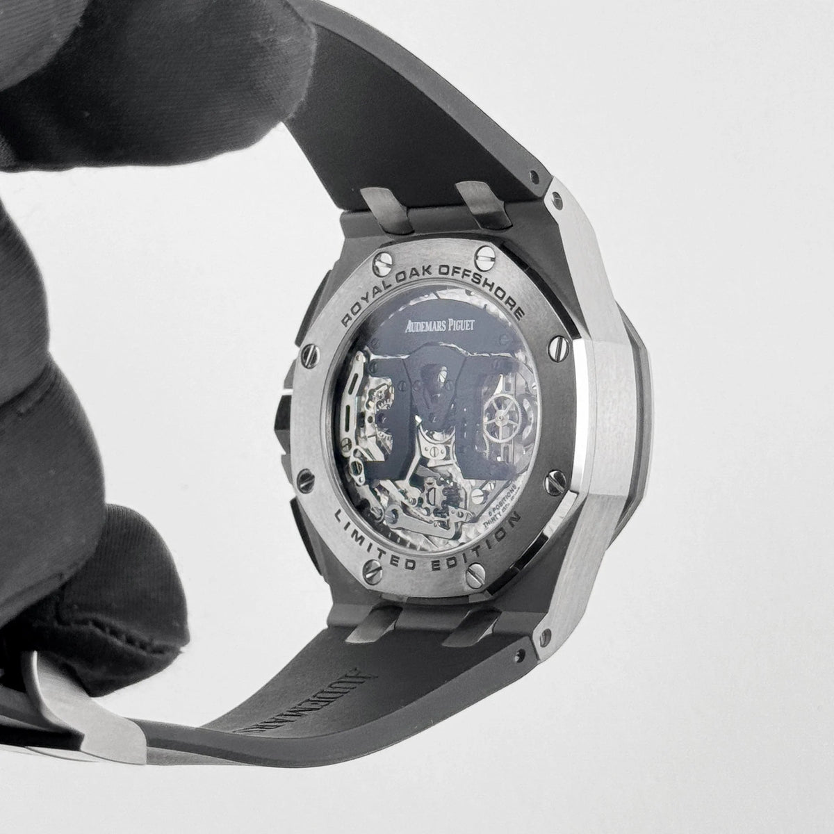 Royal Oak Offshore Tourbillon Chronograph Titanium Openworked Limited Edition (2015) image 4