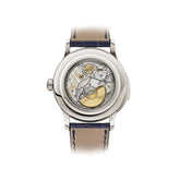 Grand Complications Perpetual Calendar Minute Repeater Diamond Set Platinum Case Blue Dial Sapphire Markers image 9