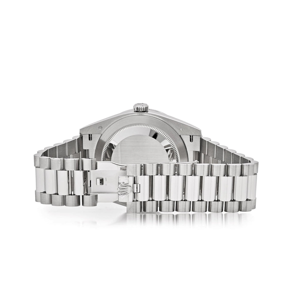 Day-Date Platinum Ice Blue Arabic Dial Diamond Bezel image 3