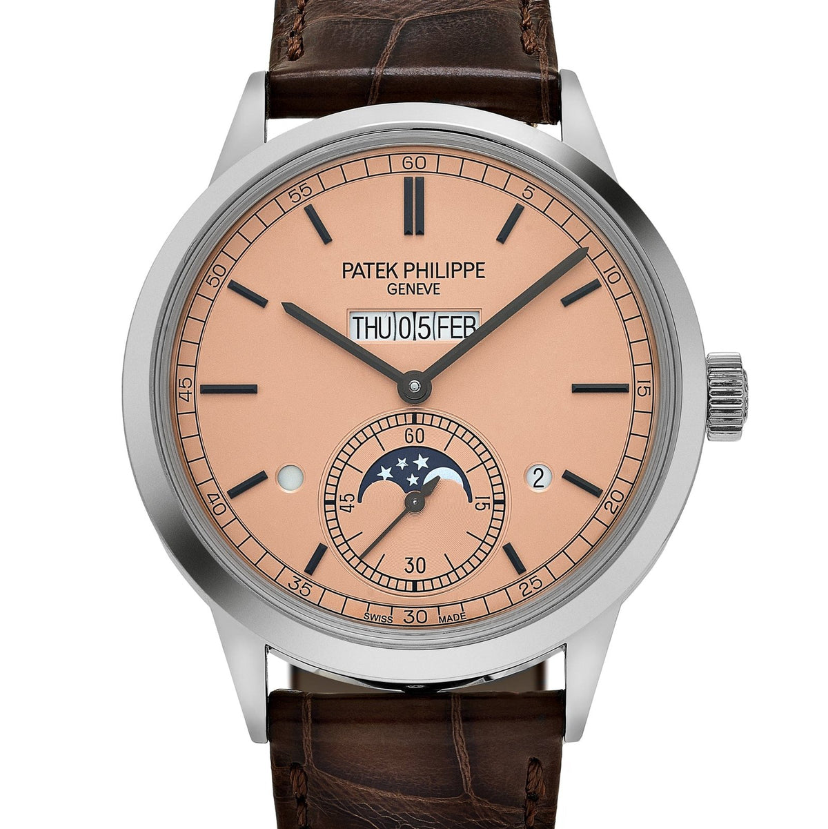 Grand Complications In-Line Perpetual Calendar Platinum Salmon Dial (2025) image 1