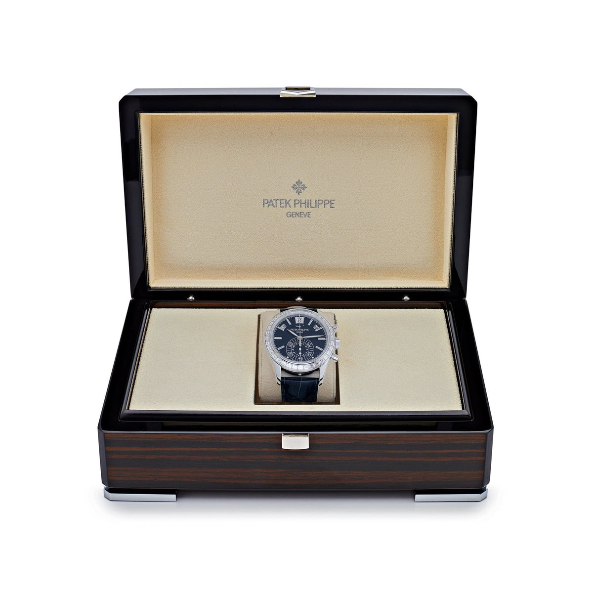 Complications Annual Calendar Platinum Blue Diamond Baguette Dial Diamond Baguette Bezel (2023) image 2