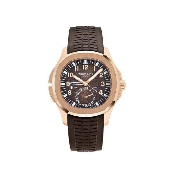 Aquanaut Travel Time Rose Gold Brown Dial (2020) image 0