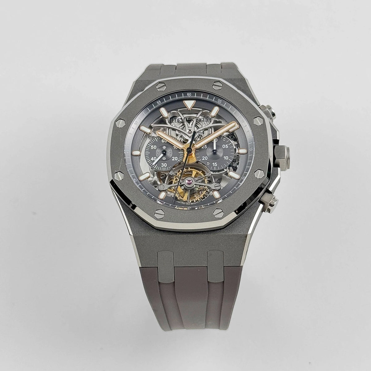 Royal Oak Tourbillon Chronograph Titanium Openworked Boutique Edition image 7