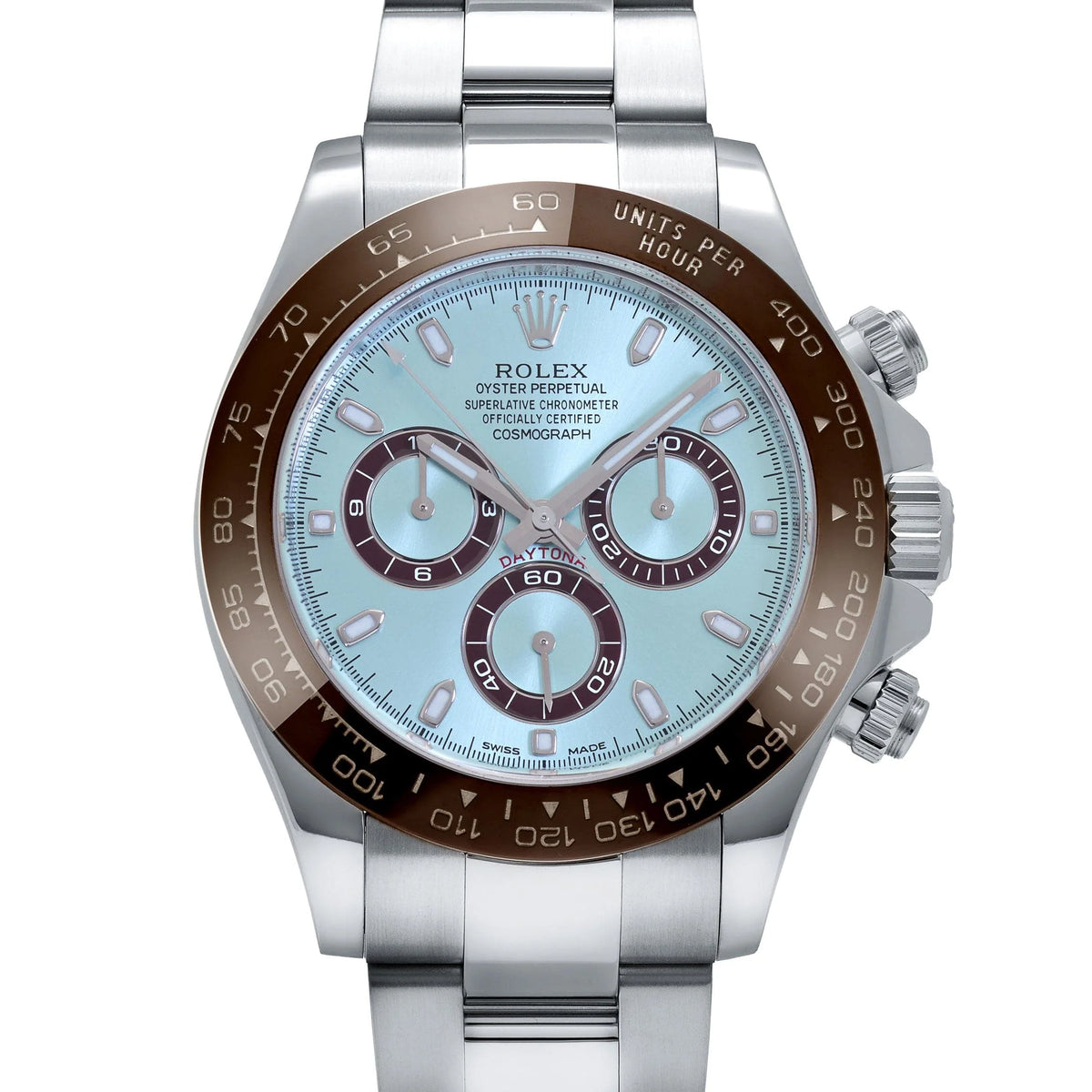 Daytona Platinum Ice Blue Dial image 3