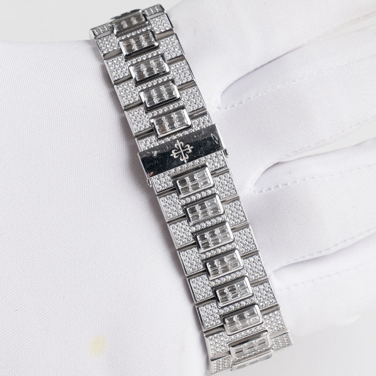 Nautilus White Gold Diamond Set (2019) image 9