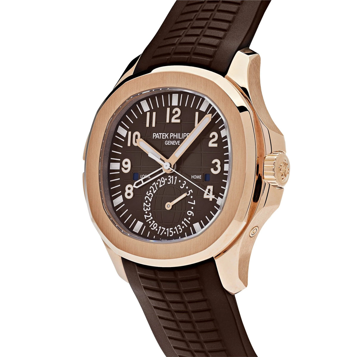 Aquanaut Travel Time Rose Gold Brown Dial (2020) image 5