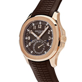 Aquanaut Travel Time Rose Gold Brown Dial (2020) image 5