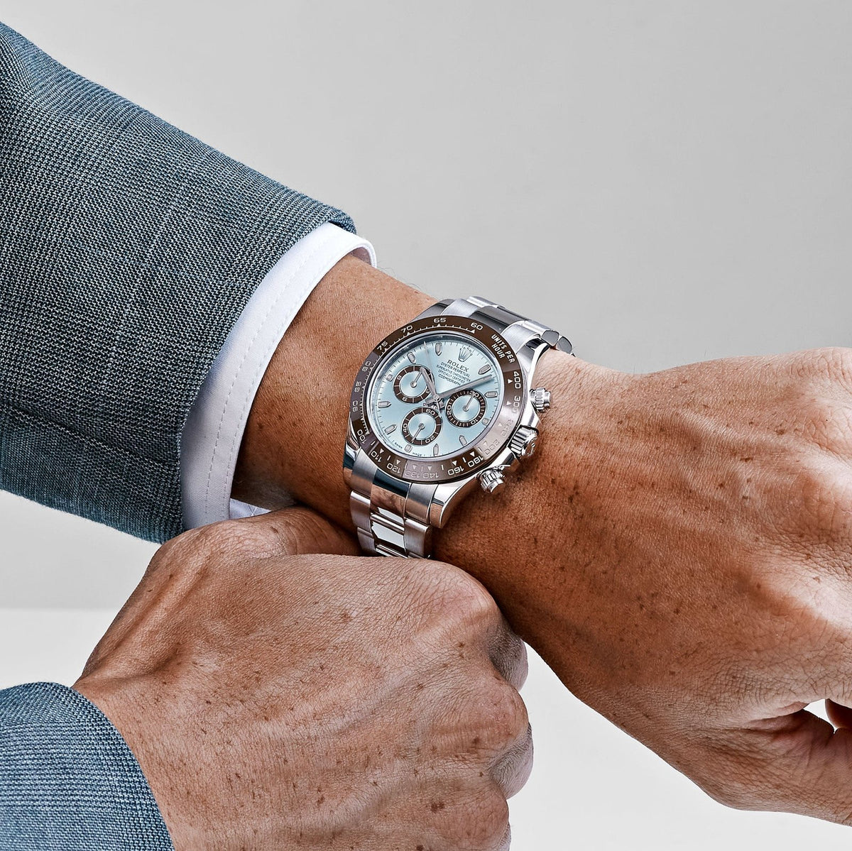 Daytona Platinum Ice Blue Dial image 1