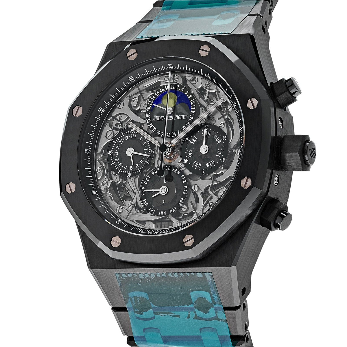 Royal Oak Grand Complications Perpetual Calendar Black Ceramic image 1